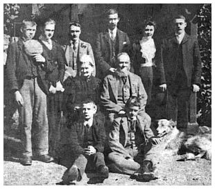 England family in 1910