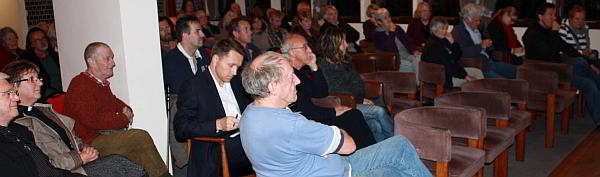 Pelham Hall audience